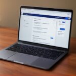 using laptop to make a research